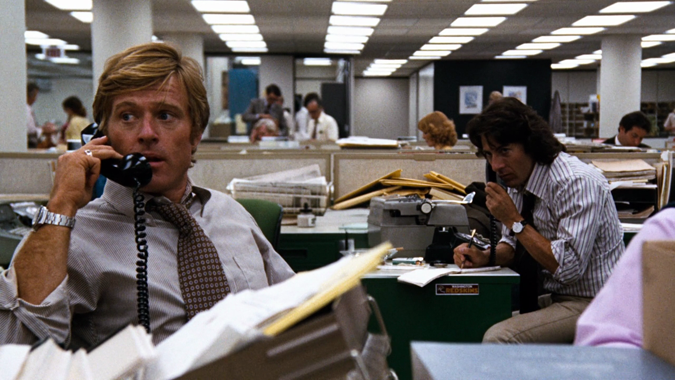 Fotograma de Todos los hombres del presidente (Alan J. Pakula, 1976)